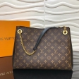 Louis Vuitton Monogram Canvas Surene MM M43772 Noir Black