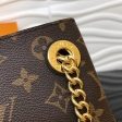 Louis Vuitton Monogram Canvas Surene MM M43772 Noir Black