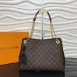 Louis Vuitton Monogram Canvas Surene MM M43772 Noir Black