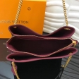 Louis Vuitton Monogram Canvas Surene MM M43864 Bordeaux Red