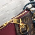 Louis Vuitton Monogram Canvas V TOTE MM M43949 Bordeaux