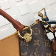 Louis Vuitton Monogram Canvas V TOTE MM M43951 Safran