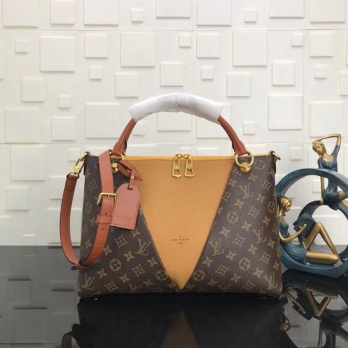 Louis Vuitton Monogram Canvas V TOTE MM M43951 Safran Louis Vuitton Monogram Canvas V TOTE MM M43951 Safran