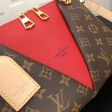 Louis Vuitton Monogram Canvas V TOTE BB M43966 Cerise