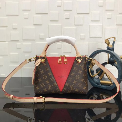 Louis Vuitton Monogram Canvas V TOTE BB M43966 Cerise Louis Vuitton Monogram Canvas V TOTE BB M43966 Cerise