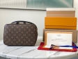 Louis Vuitton Luxury Monogram Canvas and Leather Handbag Neonoe M44020 Black