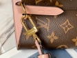 Louis Vuitton Luxury Monogram Canvas and Leather Handbag Neonoe M44022 Rose Poudré