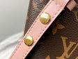 Louis Vuitton Luxury Monogram Canvas and Leather Handbag Neonoe M44022 Rose Poudré