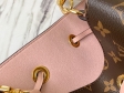 Louis Vuitton Luxury Monogram Canvas and Leather Handbag Neonoe M44022 Rose Poudré