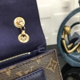 Louis Vuitton Monogram Canvas Victoire Chain Bag M44038 Bleu Marine