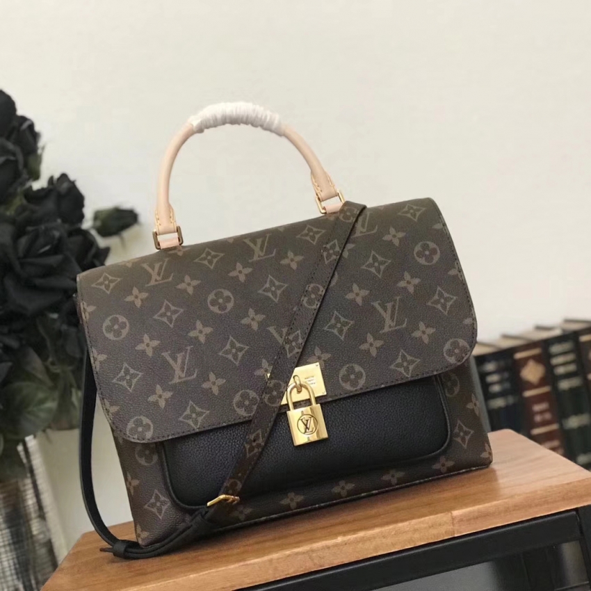 Louis Vuitton Monogram Canvas Marignan Messenger M44259 Noir