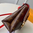 Louis Vuitton Monogram Canvas Locky BB Bag M44322 Coquelicot Red