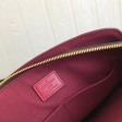 Louis Vuitton Monogram Canvas Flower Zipped Tote BB M44350 Lie de Vin Red