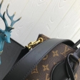 Louis Vuitton Monogram Canvas Flower Zipped Tote BB M44351 Noir Black