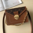 Louis Vuitton Monogram Reverse Canvas Biface Shoulder M44386