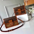 Louis Vuitton Monogram Reverse Canvas Dauphine MM M44391