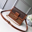 Louis Vuitton Monogram Reverse Canvas Dauphine MM M44391
