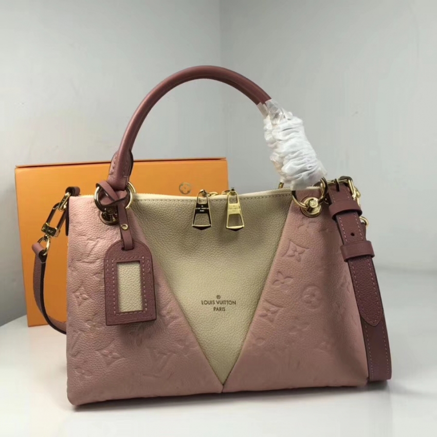Louis Vuitton Monogram Empreinte cowhide V Tote BB M44455