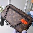 Louis Vuitton Monogram Macassar Canvas Virgil Abhol Cluth M44458