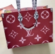 Louis Vuitton Giant Monogram Onthego M44569 Rouge Red