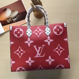 Louis Vuitton Giant Monogram Onthego M44569 Rouge Red