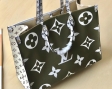 Louis Vuitton Giant Monogram Onthego M44571 Khaki Green