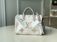 Louis Vuitton Giant Monogram Speedy Bandoulière 30 Handbag M44572 Creme Khaki