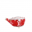 Louis Vuitton Giant Monogram Bumbag M44575 Rouge Red/Pink