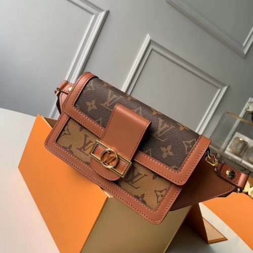 Louis Vuitton Monogram Reverse Canvas Bumbag Dauphine M44586 Louis Vuitton Monogram Reverse Canvas Bumbag Dauphine M44586