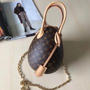 Louis Vuitton Monogram Canvas LV Egg Bag M44587