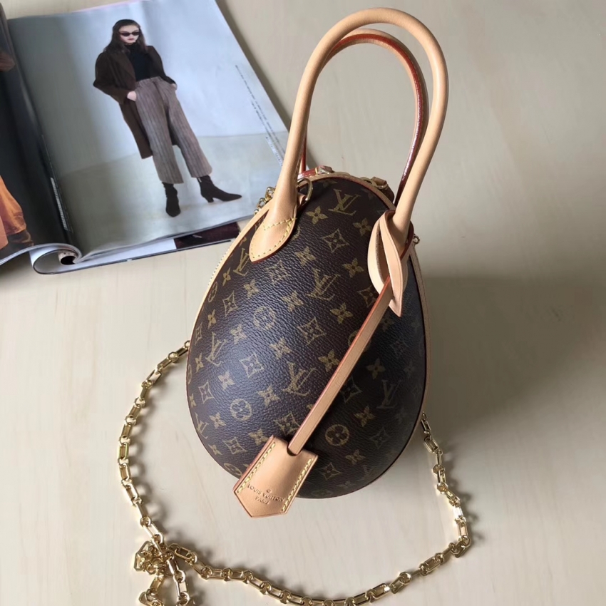 Louis Vuitton Monogram Canvas LV Egg Bag M44587