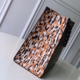 Louis Vuitton LV Jungle Monogram Giant Onthego Tote Bag M44674 Black and Caramel