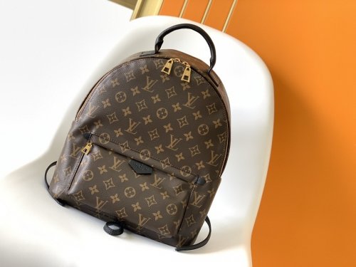 Louis Vuitton Palm Springs MM Monogram in Brown - Women - Handbags M44874