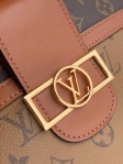 Louis Vuitton Monogram Reverse Canvas Hobo Dauphine MM M45195