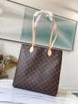 Louis Vuitton Carry it Monogram in Brown - Women - Handbags M45199