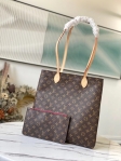 Louis Vuitton Carry it Monogram in Brown - Women - Handbags M45199