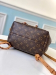 Louis Vuitton Monogram Canvas Montsouris PM BackPack M45501 Aged Natural Leather