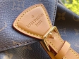 Louis Vuitton Monogram Canvas Montsouris PM BackPack M45501 Aged Natural Leather