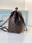 Louis Vuitton Monogram Canvas Montsouris PM BackPack M45515 Black