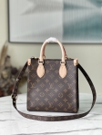 Louis Vuitton Sac Plat BB Monogram in Brown - Women - Handbags M45847