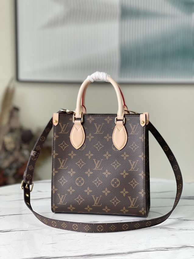 Louis Vuitton Sac Plat BB Monogram in Brown - Women - Handbags M45847