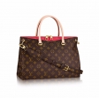 Louis Vuitton Monogram Canvas Pallas Top Handles M50067 Litchi