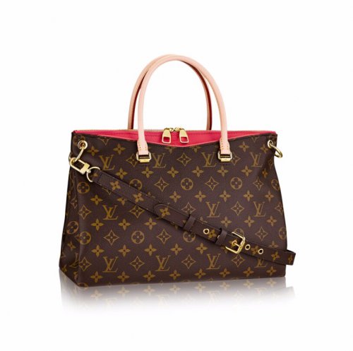 Louis Vuitton Monogram Canvas Pallas Top Handles M50067 Litchi