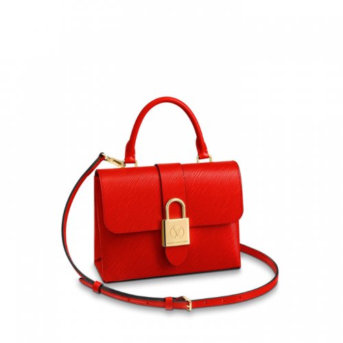 Louis Vuitton Epi Leather Locky BB Bag M53239 Coquelicot Red Louis Vuitton Epi Leather Locky BB Bag M53239 Coquelicot Red