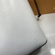 Louis Vuitton Epi Leather Neverfull MM tote M53447 White