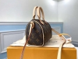 Louis Vuitton Monogram Canvas Nano Speedy in Brown - Women Handbags M61252