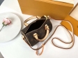 Louis Vuitton Monogram Canvas Nano Speedy in Brown - Women Handbags M61252