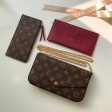 Louis Vuitton Monogram Felicie Chain Wallet GM M61276