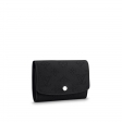 Louis Vuitton Iris Compact Wallet Mahina Black - Women - Small Leather Goods M62540