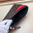 Louis Vuitton Monogram Canvas Pochette Tuileries M63903 Kabuki Red